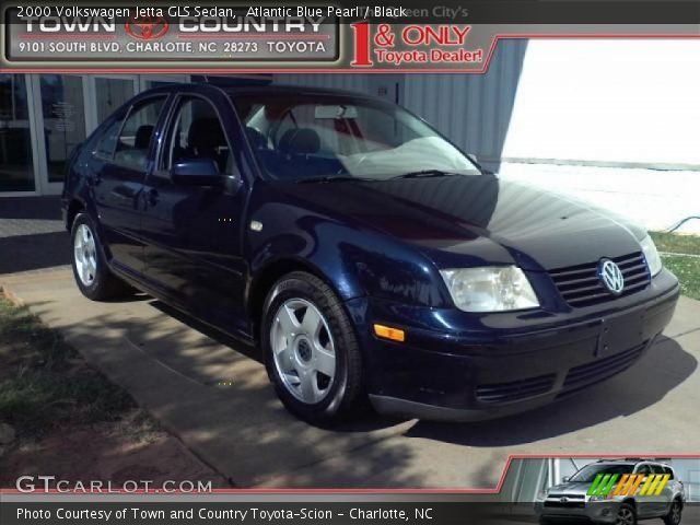 2000 Volkswagen Jetta GLS Sedan in Atlantic Blue Pearl