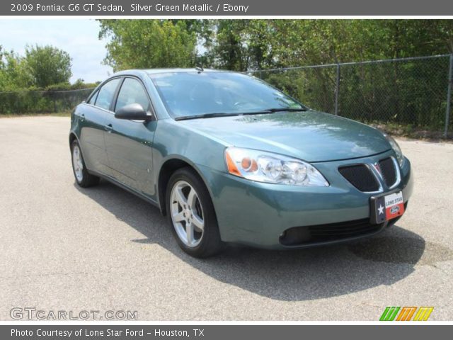 2009 Pontiac G6 GT Sedan in Silver Green Metallic