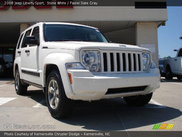 2008 Jeep Liberty Sport in Stone White