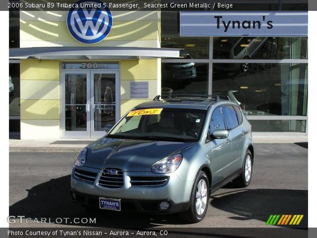 2006 Subaru B9 Tribeca Limited 5 Passenger in Seacrest Green Metallic