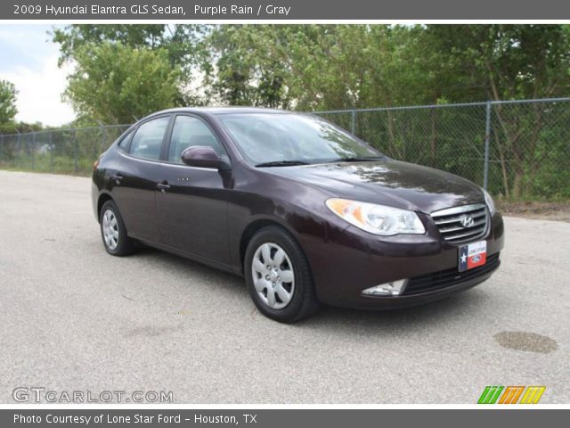 2009 Hyundai Elantra GLS Sedan in Purple Rain