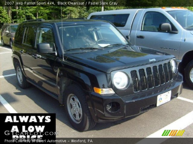 2007 Jeep Patriot Sport 4x4 in Black Clearcoat