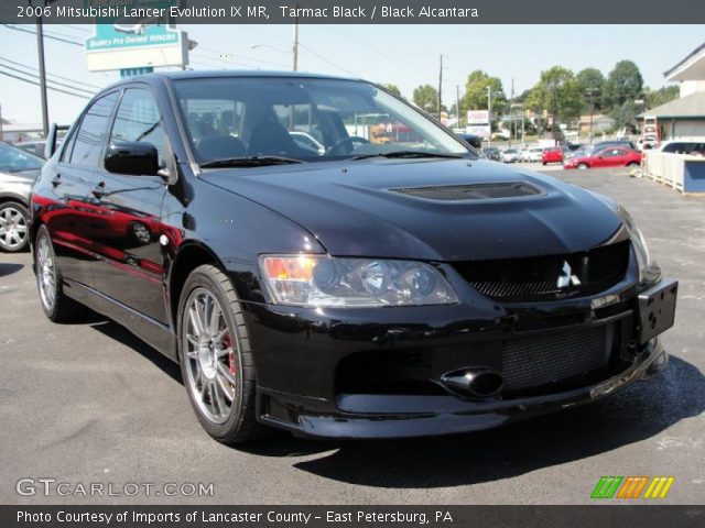 2006 Mitsubishi Lancer Evolution IX MR in Tarmac Black