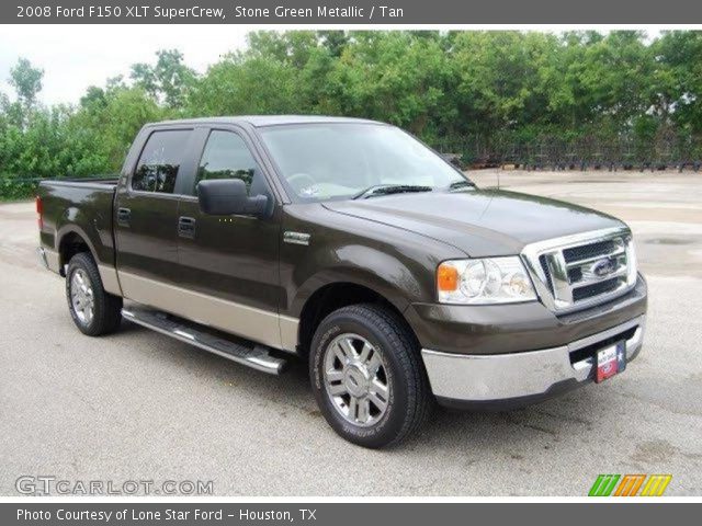 2008 Ford F150 XLT SuperCrew in Stone Green Metallic