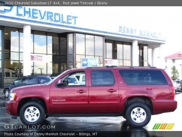 2010 Chevrolet Suburban LT 4x4 in Red Jewel Tintcoat