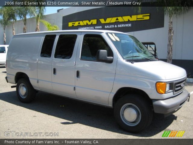2006 Ford E Series Van E250 Commercial in Silver Metallic