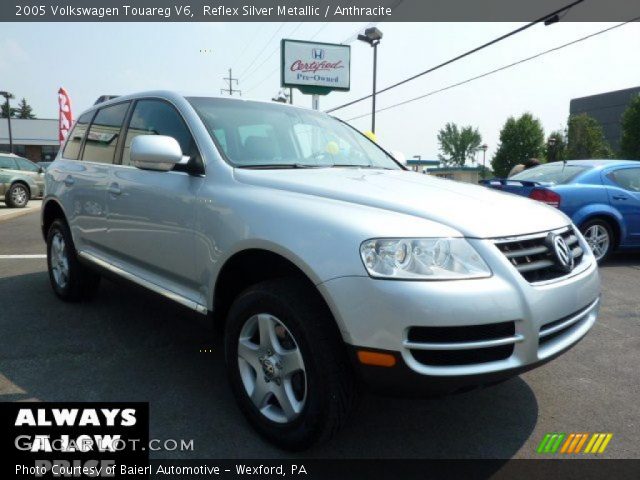 2005 Volkswagen Touareg V6 in Reflex Silver Metallic