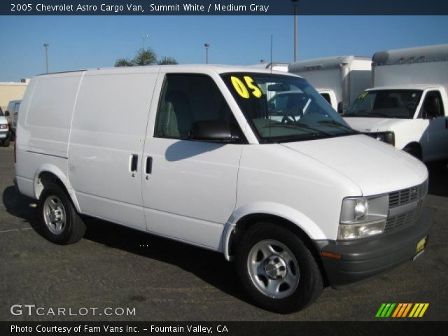 2005 Chevrolet Astro Cargo Van in Summit White