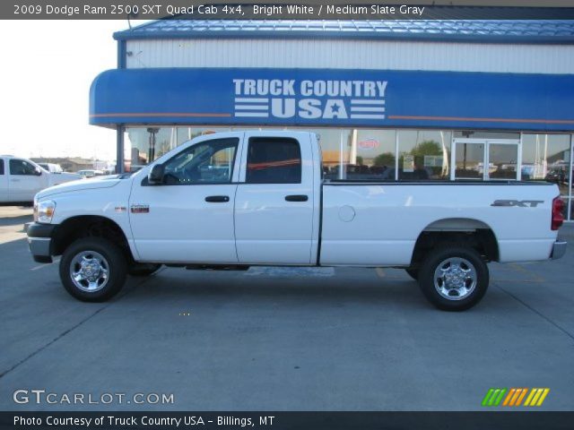 2009 Dodge Ram 2500 SXT Quad Cab 4x4 in Bright White