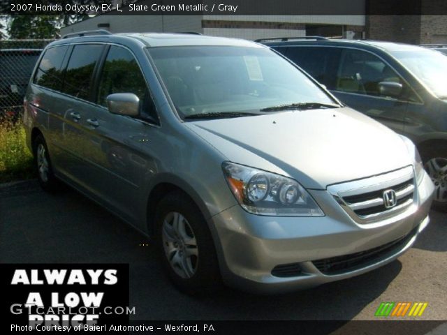 2007 Honda Odyssey EX-L in Slate Green Metallic