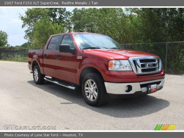 2007 Ford F150 XLT SuperCrew in Redfire Metallic