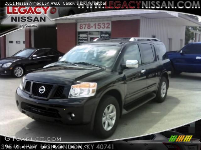 2011 Nissan Armada SV 4WD in Galaxy Black
