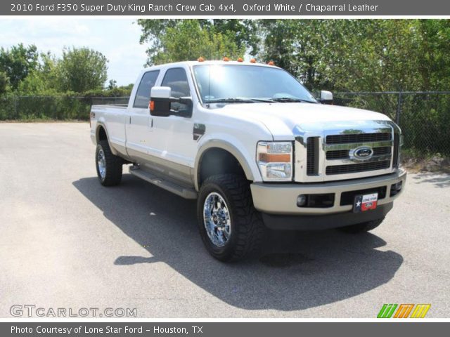 2010 Ford F350 Super Duty King Ranch Crew Cab 4x4 in Oxford White