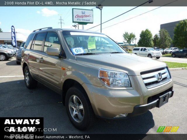 2008 Honda Pilot EX-L 4WD in Mocha Metallic