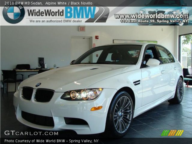 2010 BMW M3 Sedan in Alpine White