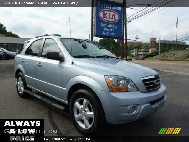 2007 Kia Sorento LX 4WD in Ice Blue