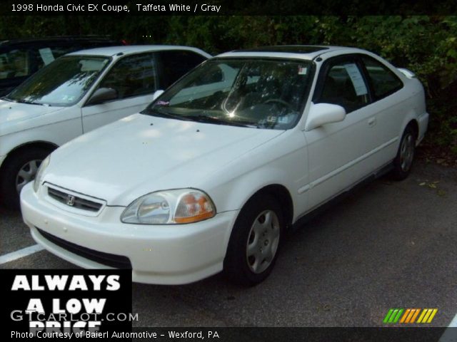 1998 Honda Civic EX Coupe in Taffeta White