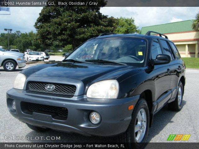 2002 Hyundai Santa Fe GLS in Black Obsidian