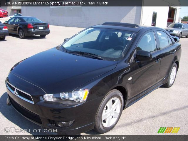 2009 Mitsubishi Lancer ES Sport in Tarmac Black Pearl