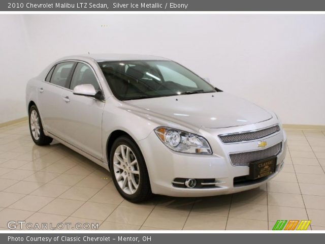 2010 Chevrolet Malibu LTZ Sedan in Silver Ice Metallic