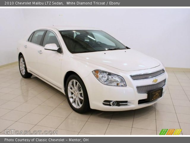 2010 Chevrolet Malibu LTZ Sedan in White Diamond Tricoat