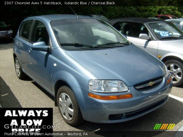 2007 Chevrolet Aveo 5 Hatchback in Icelandic Blue