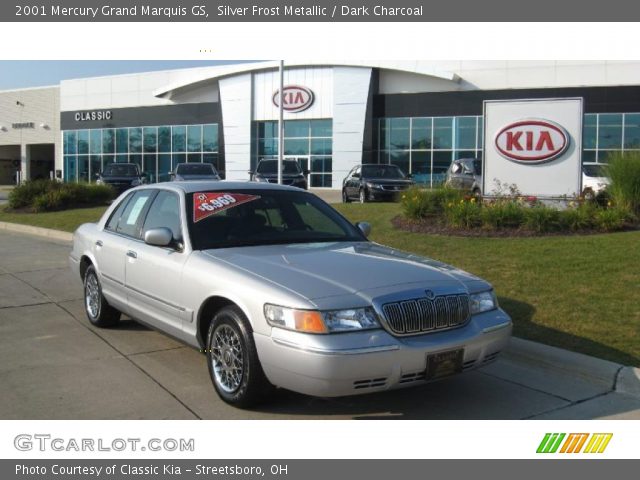 2001 Mercury Grand Marquis GS in Silver Frost Metallic