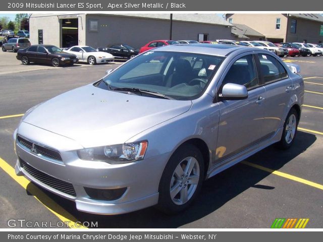 2009 Mitsubishi Lancer ES Sport in Apex Silver Metallic