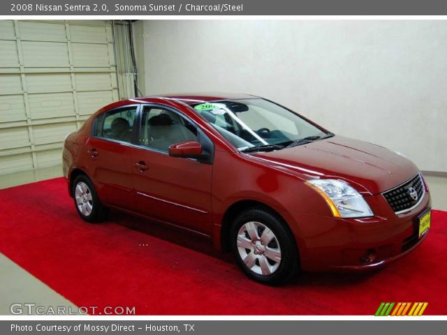2008 Nissan Sentra 2.0 in Sonoma Sunset