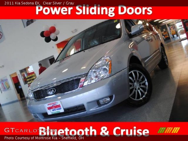 2011 Kia Sedona EX in Clear Silver