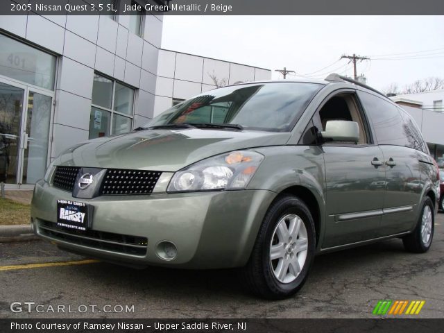 2005 Nissan Quest 3.5 SL in Jade Green Metallic
