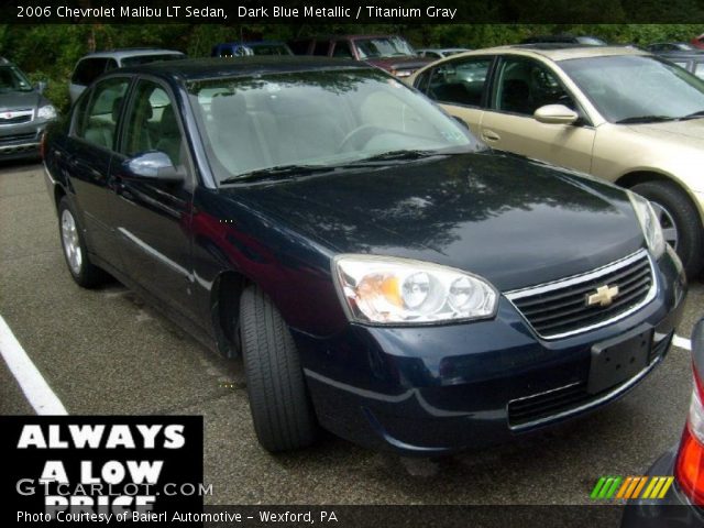 2006 Chevrolet Malibu LT Sedan in Dark Blue Metallic