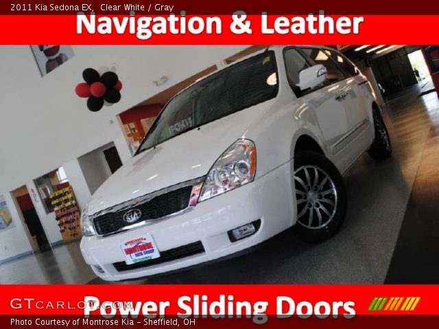 2011 Kia Sedona EX in Clear White