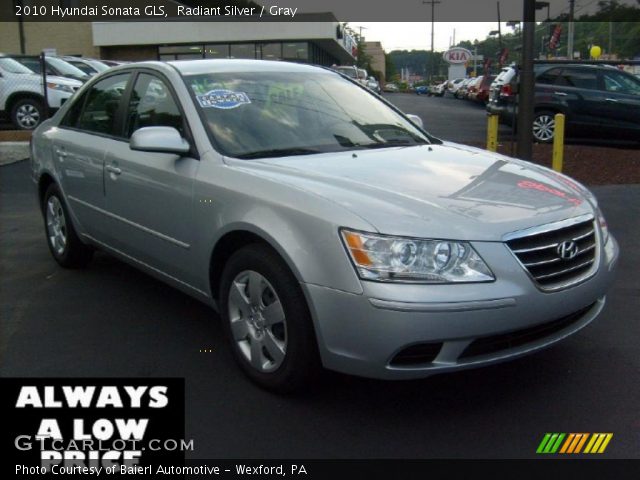 2010 Hyundai Sonata GLS in Radiant Silver