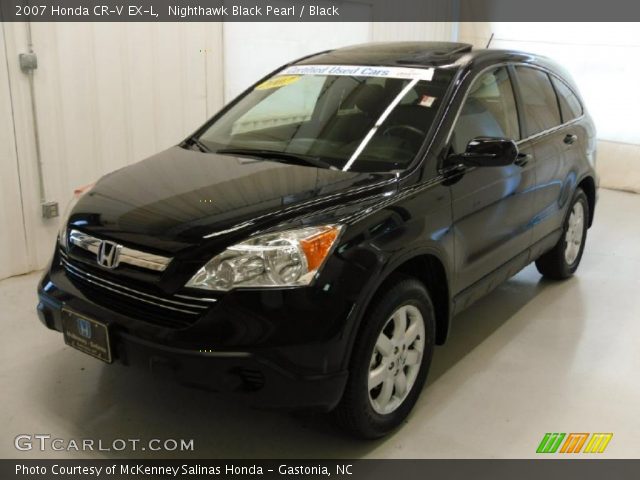 2007 Honda CR-V EX-L in Nighthawk Black Pearl