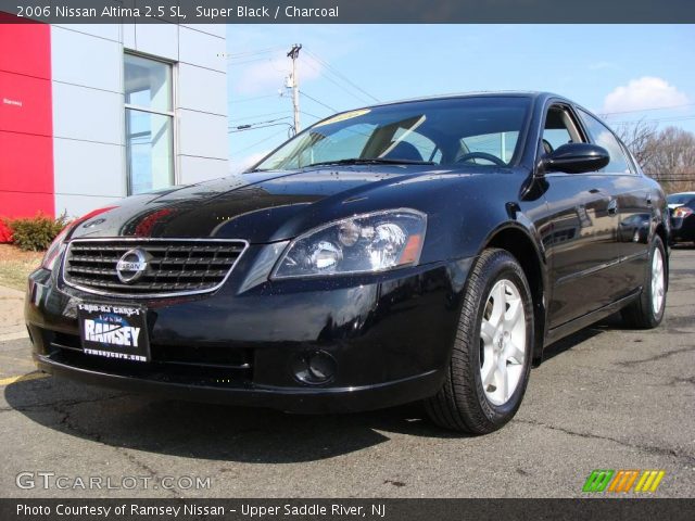 2006 Nissan Altima 2.5 SL in Super Black