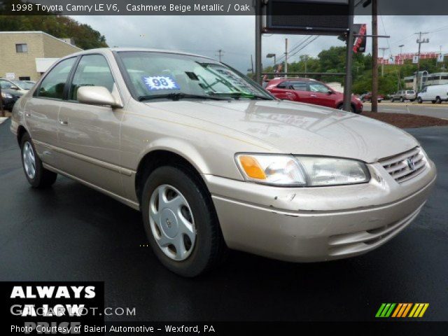 1998 Toyota Camry LE V6 in Cashmere Beige Metallic