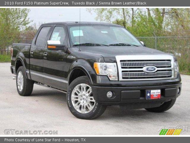 2010 Ford F150 Platinum SuperCrew in Tuxedo Black