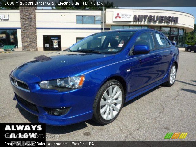 2008 Mitsubishi Lancer GTS in Electric Blue Pearl
