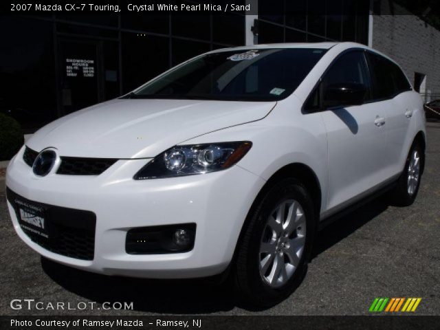 2007 Mazda CX-7 Touring in Crystal White Pearl Mica