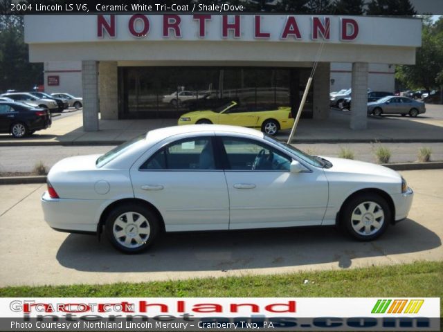 2004 Lincoln LS V6 in Ceramic White Tri-Coat