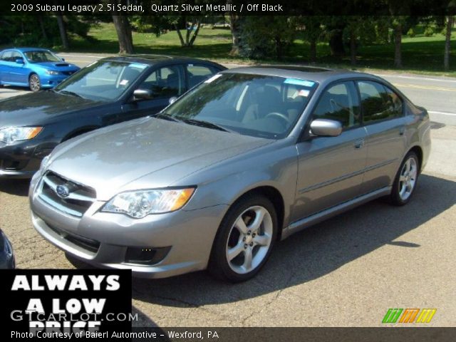 2009 Subaru Legacy 2.5i Sedan in Quartz Silver Metallic