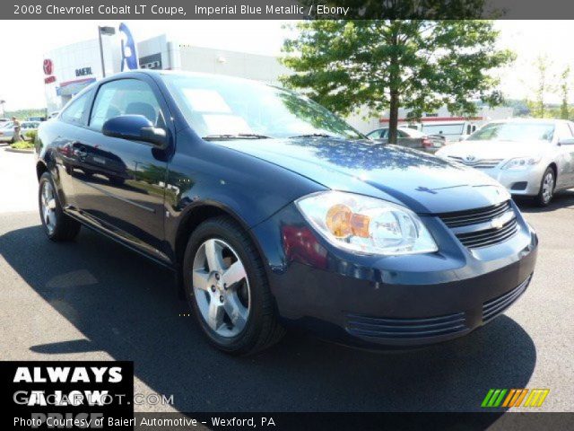 2008 Chevrolet Cobalt LT Coupe in Imperial Blue Metallic