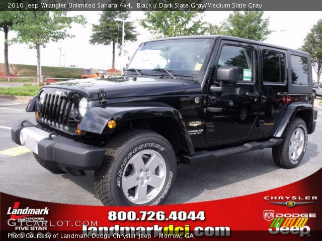 2010 Jeep Wrangler Unlimited Sahara 4x4 in Black