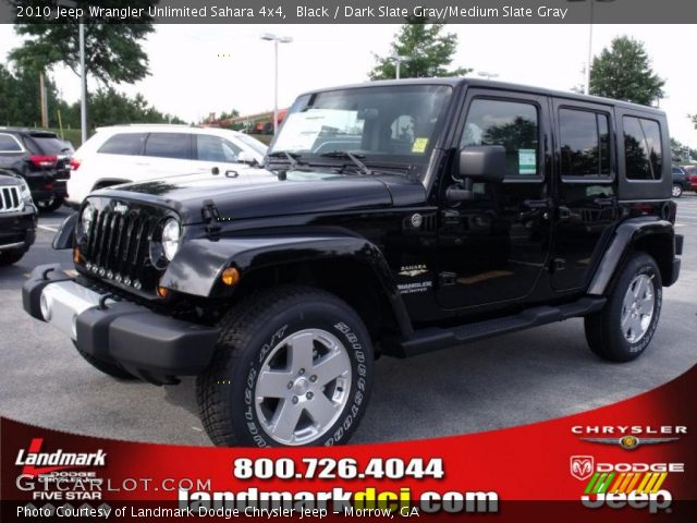 2010 Jeep Wrangler Unlimited Sahara 4x4 in Black