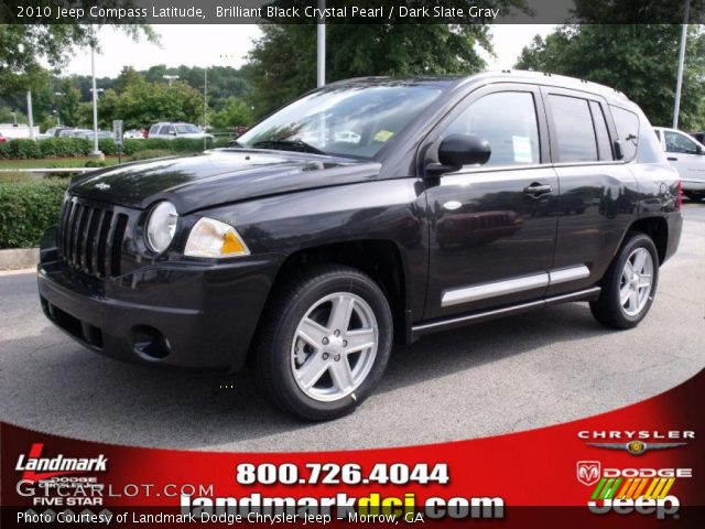 2010 Jeep Compass Latitude in Brilliant Black Crystal Pearl