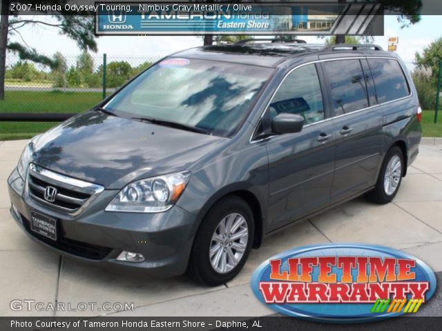 2007 Honda Odyssey Touring in Nimbus Gray Metallic