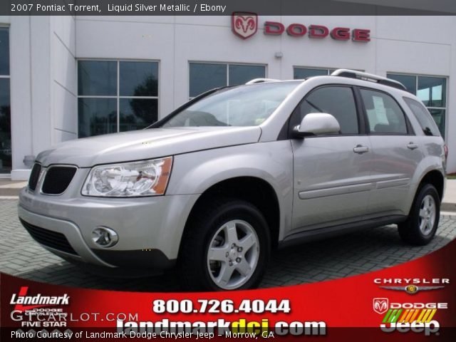 2007 Pontiac Torrent  in Liquid Silver Metallic