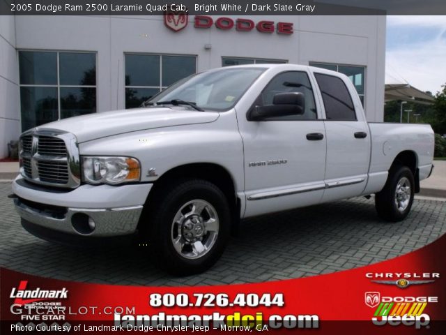 2005 Dodge Ram 2500 Laramie Quad Cab in Bright White