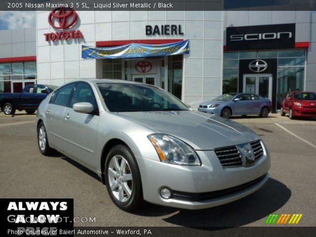 2005 Nissan Maxima 3.5 SL in Liquid Silver Metallic